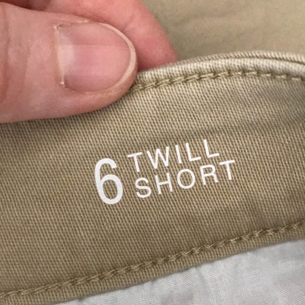 ❤️3X20 a.n.a Twill Shorts Women's Tan Chino Shorts | 6 - Picture 9 of 12